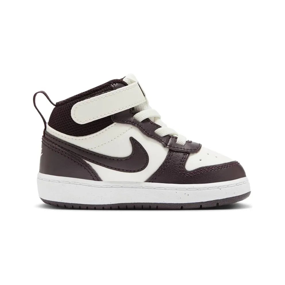 Nike Court Borough Mid 2 Sail White Burgundy Ash (CD7784-126)