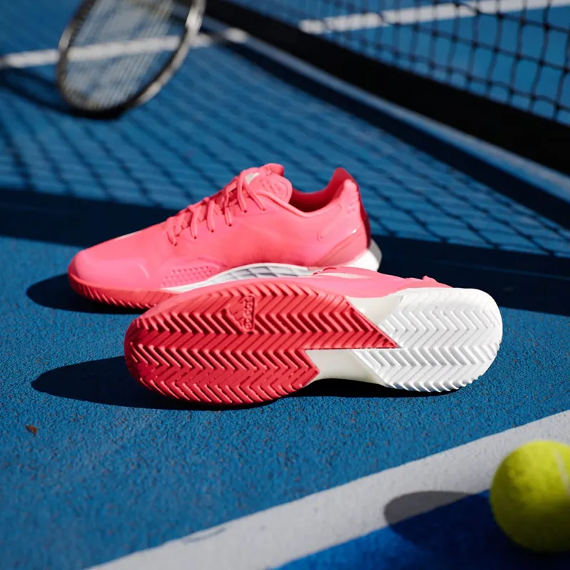 Adidas Defiant Speed 2 Tennis Shoes Lucid Red / Zero Metalic / Pure Ruby (IH3090)