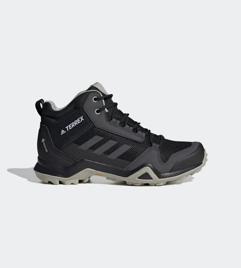 adidas Terrex AX3 Mid GORE-TEX Hiking Core Black / Dgh Solid Grey / Metal Grey (EF3365)
