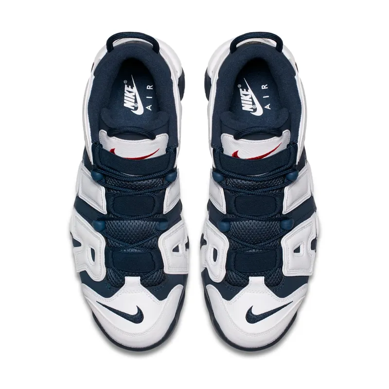 Nike Air More Uptempo Olympic (2020) White/Metallic Gold-University Red-Midnight Navy (414962-104)