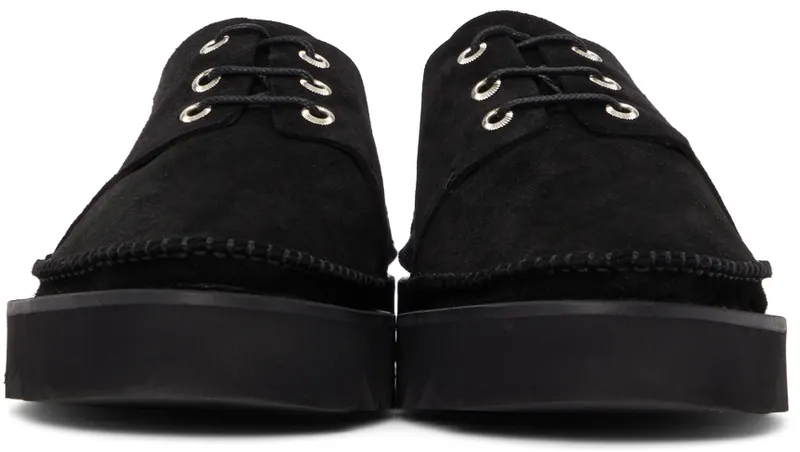 Toga Virilis Black Suede Low-Top (FTVRM113409001)