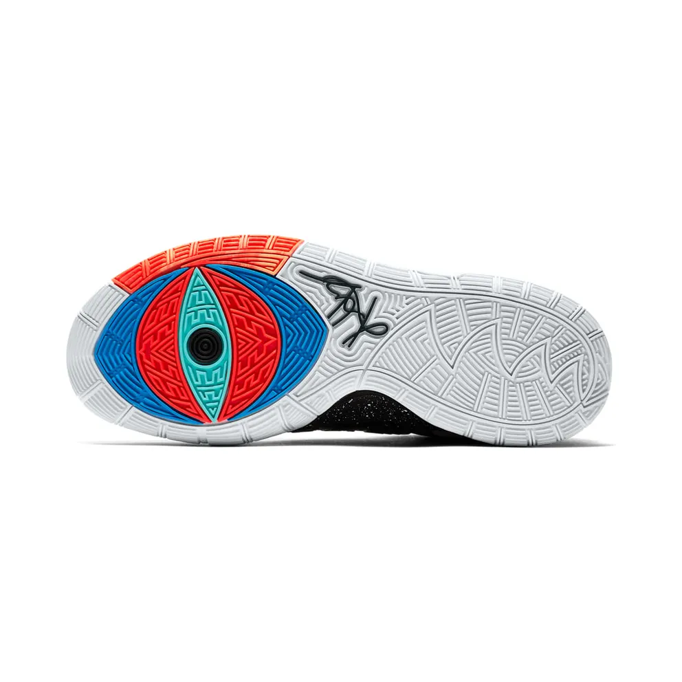 Nike Kyrie 6 Jet Black White Black/White-Bright Crimson (BQ4630-001)