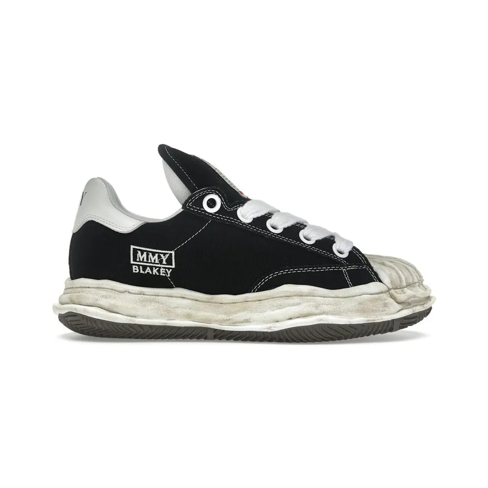 Maison Mihara Yasuhiro Blakey Puffer OG Sole Canvas Low Distressed Midsole Black White (A13FW730-BLK)
