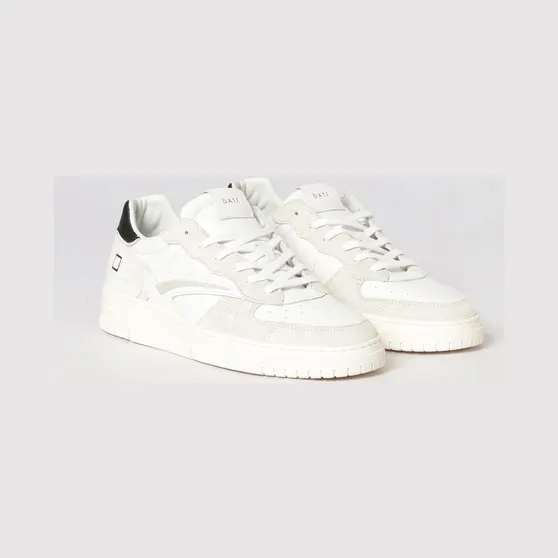 D.A.T.E D. A.T. E. Torneo Pure Basic Leather Sneakers White (M441TPBAWB)