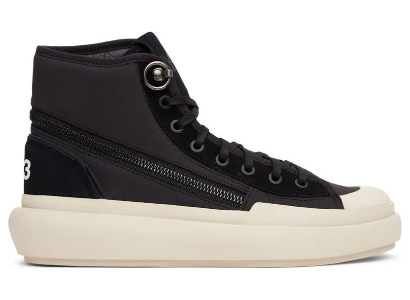 adidas Y-3 AJATU COURT HIGH Black / Black / Bliss (GW8618)