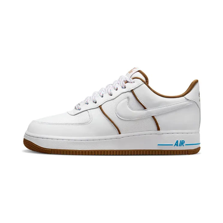 Nike Air Force 1 ’07 LX White and “White / Light British Tan / Photo Blue” (FN5757-100)