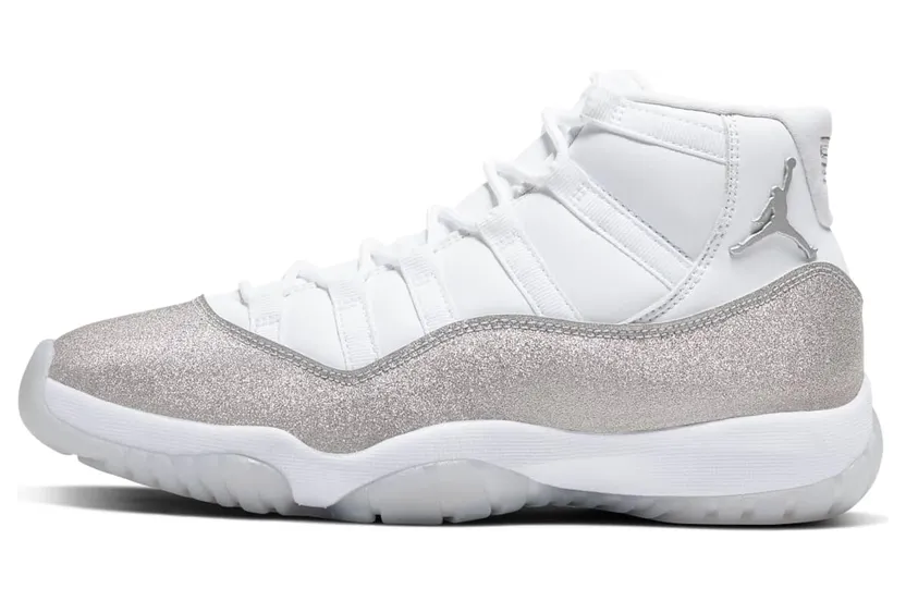Air Jordan Nike AJ XI 11 White Metallic Silver (2019) (AR0715-100)