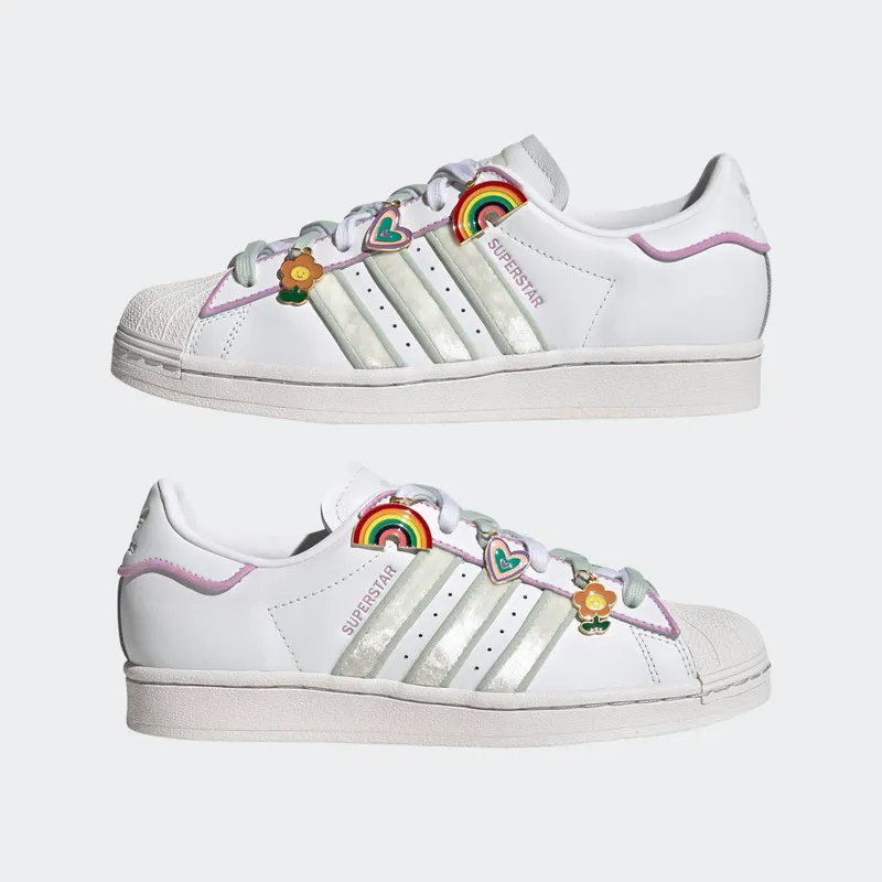 Adidas Superstar Cloud White / Linen Green / Bliss Lilac (GY9867)