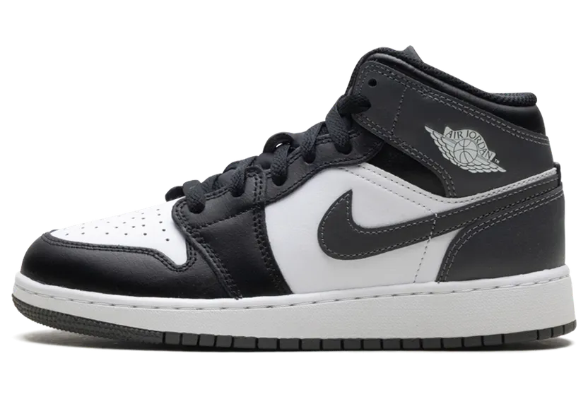 Air Jordan 1 Mid “Black/ Iron Grey/ White” (DQ8423-001)