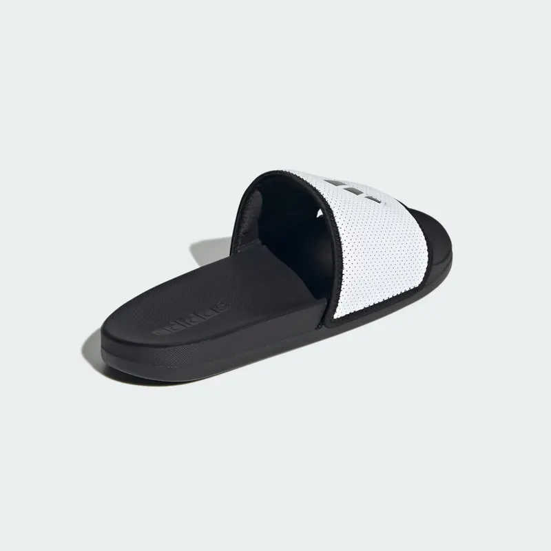 adidas Adilette Comfort Slides Core Black White (JS1145)