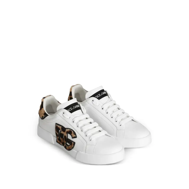 Dolce & Gabbana Portofino Light Strobel Nappa Calfskin “White” (CK2395 A0225 8S543)
