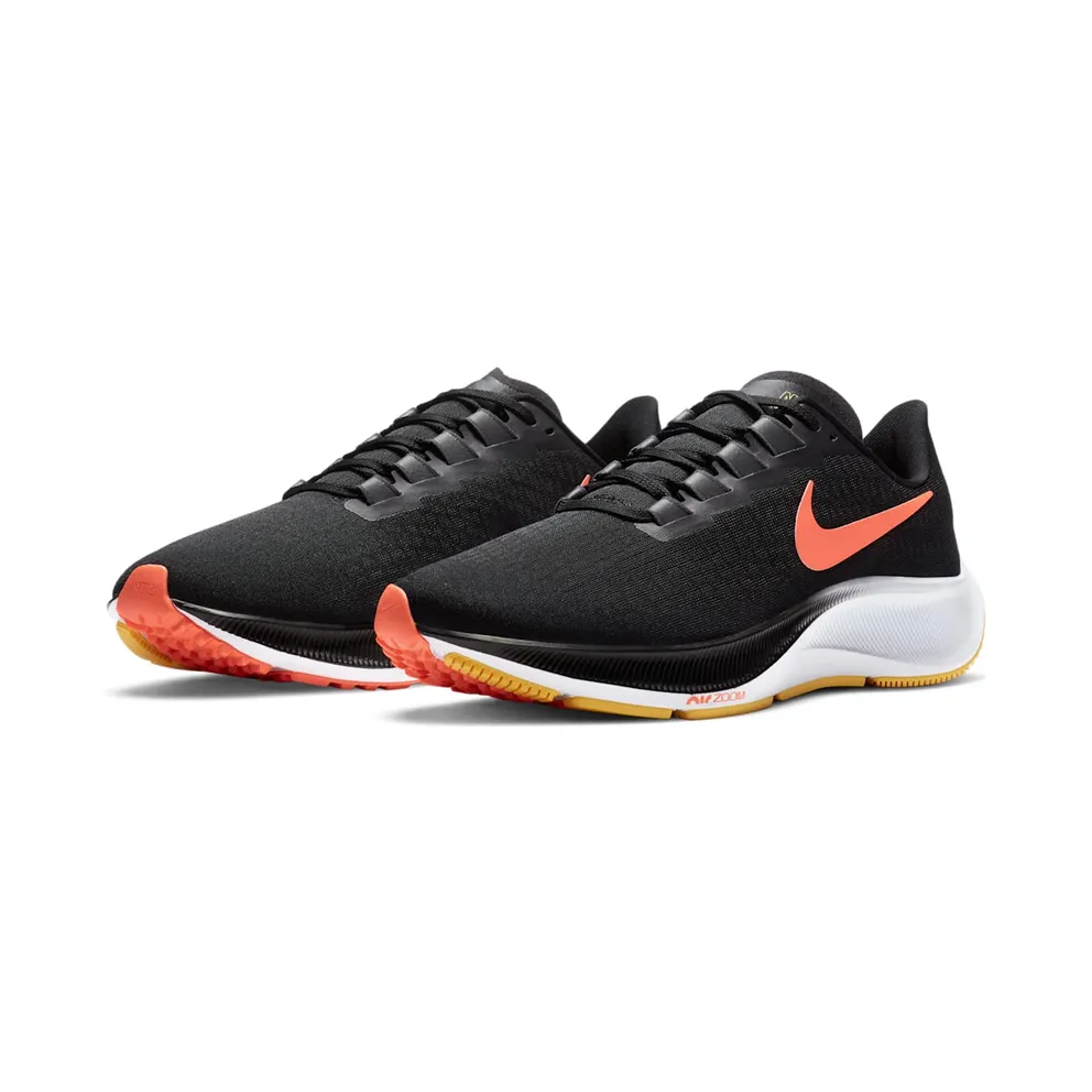 Nike Air Zoom Pegasus 37 Black Bright Mango (BQ9646-010)