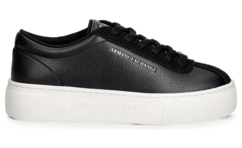 Armani Exchange Chunky Sneakers mit Logo – Schwarz (XW003065AF28674)