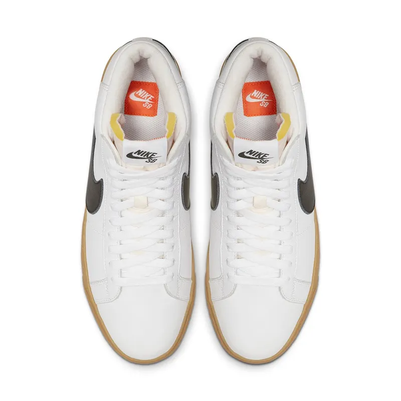 Nike SB Zoom Blazer Mid ISO Orange Label White Gum White/Black-White-Safety Orange (CD2569-100)
