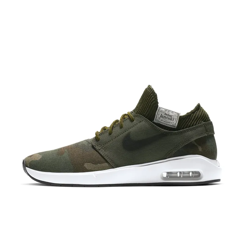 Nike SB Air Max Janoski 2 Premium Camo Iguana/Cargo Khaki-Desert Ore-Black (AT5878-203)