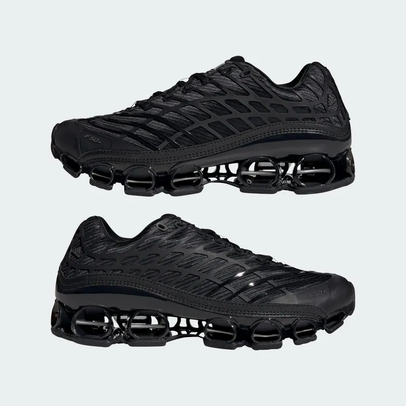 Adidas MEGARIDE F50 Shoes Core Black / Core Black / Iron Metallic (HQ9343)