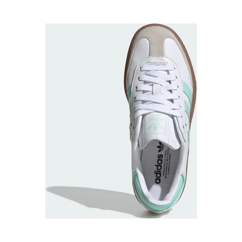 Adidas Sambae Kids Cloud White / Clear Mint / Gold Metallic (JQ1314)