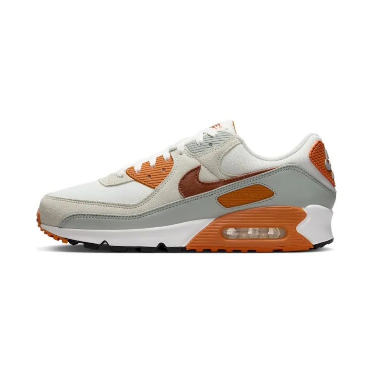 Nike Air Max 90 “Summit White / Monarch / Light Pumice / Light British Tan” (FN6958-100)