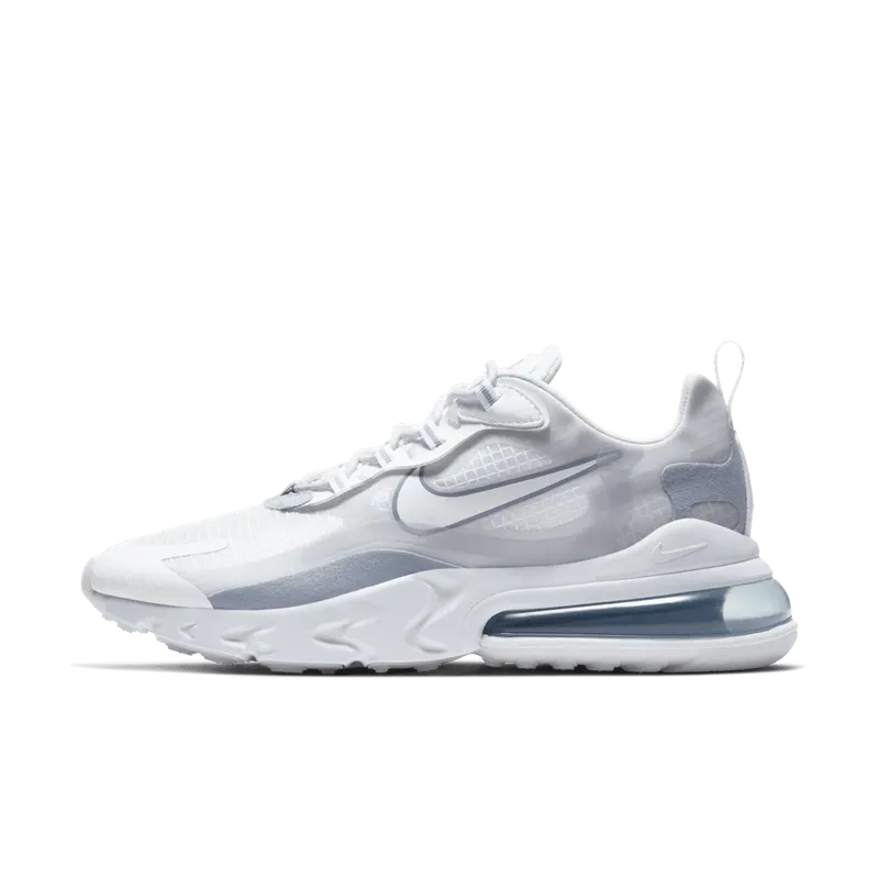 Nike Air Max 270 React White Pure Platinum White/Pure Platinum-Indigo Fog-White (CT1265-100)