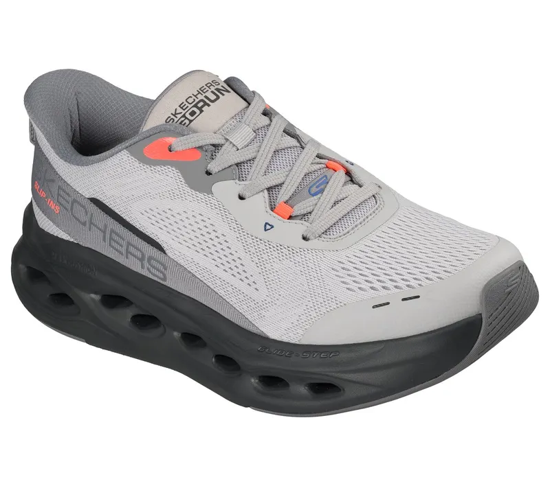 Skechers Slip-ins: Max Cushioning Glide-Step – Advert Sneaker Grey/Black