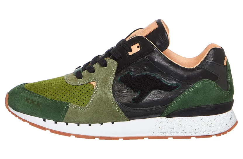 KangaROOS Coil-R2 Sin City 2 Made in Germany Jet Black / Green (47504-5330)