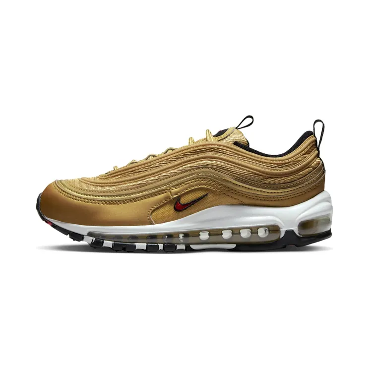 Nike AIR MAX 97 OG MNS Gold Bullet “Metallic Gold / Black / White / Varsity Red” (DQ9131-700)