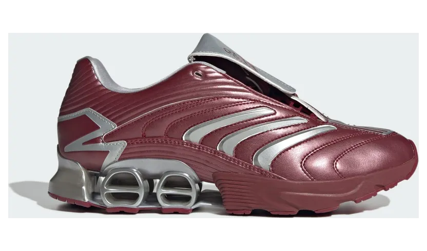Adidas Predator Megaride Collegiate Burgundy / Silver Metallic / Light Solid Grey (JS1554)