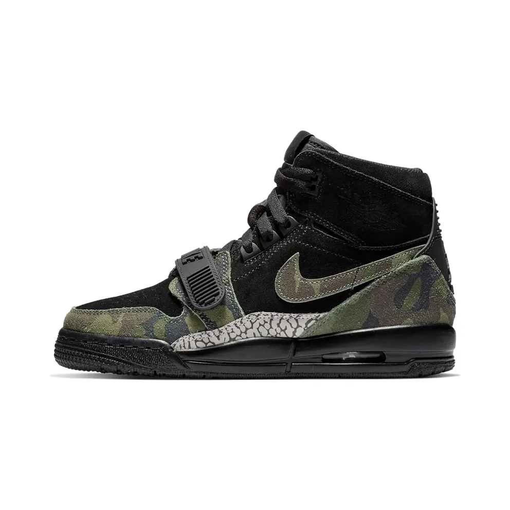 Jordan Legacy 312 Black Camo Green (GS)