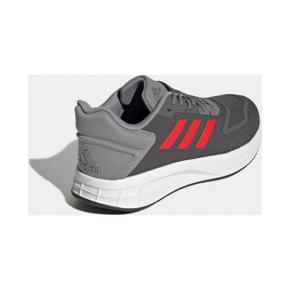 adidas Duramo 10 Wide Grey Four / Vivid Red / Iron Metallic (GW4127)