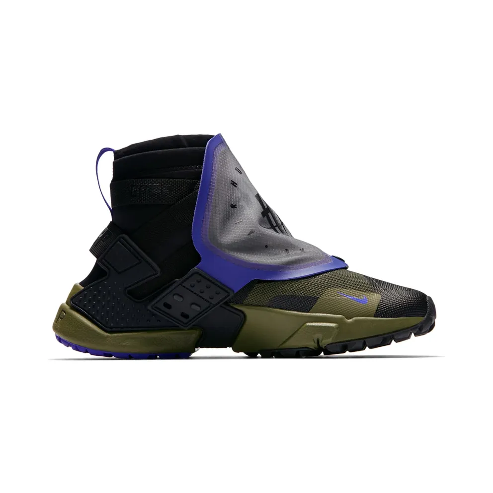 Nike Air Huarache Gripp Black Olive Canvas Black/Olive Canvas-Indigo Burst (AT0298-001)