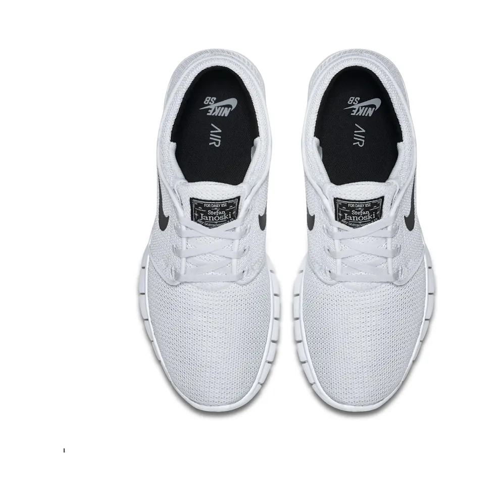 Nike SB Stefan Janoski Max White Black White/Black (631303-100)