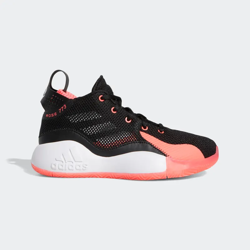 adidas D Rose 773 2020 Core Black / Cloud White / Signal Pink (FW9839)