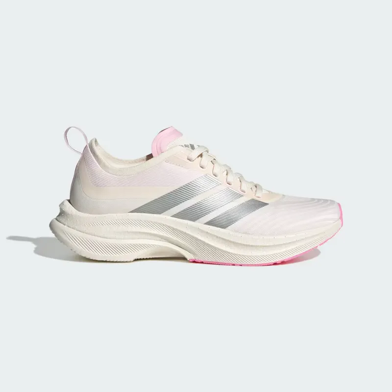 Adidas Moveboost Running Shoes Chalk White / Silver Metallic / Clear Pink (JS0016)
