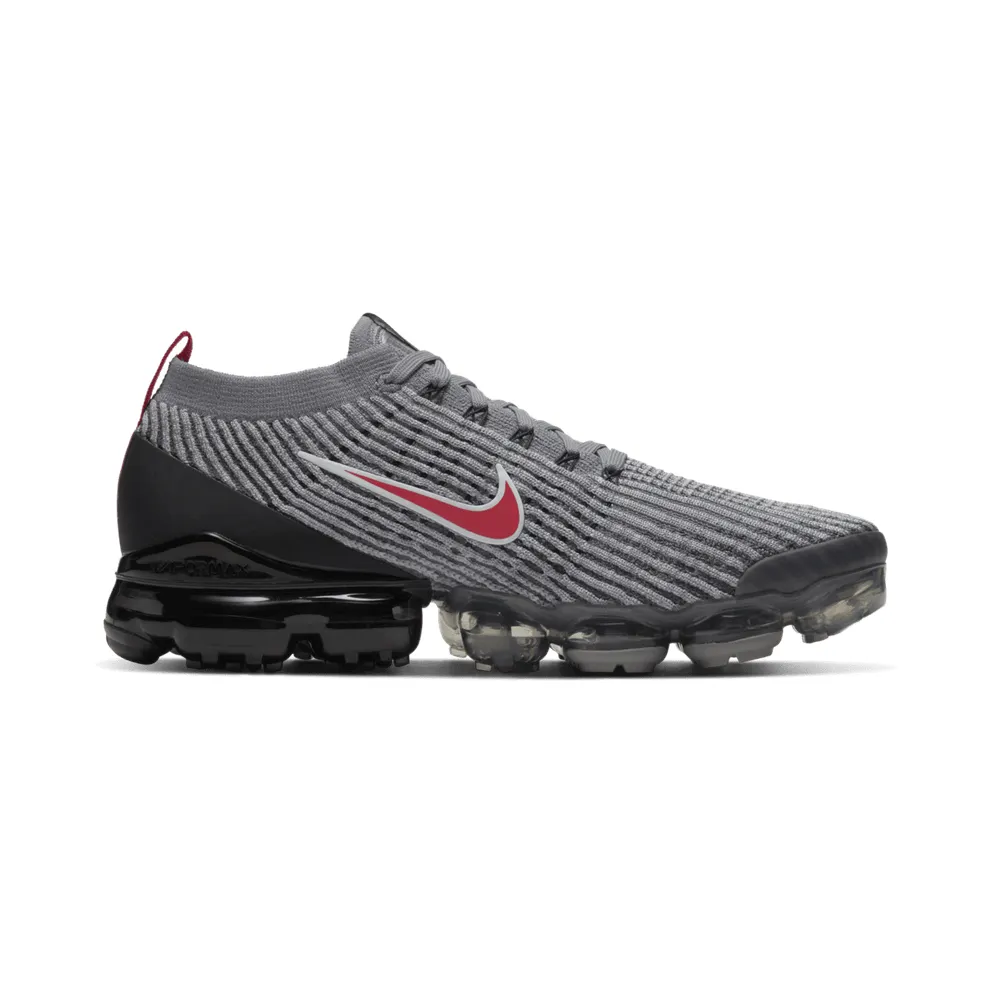 Nike Air VaporMax Flyknit 3 Particle Grey Particle Grey/Black-Iron Grey-University Red (AJ6900-012)