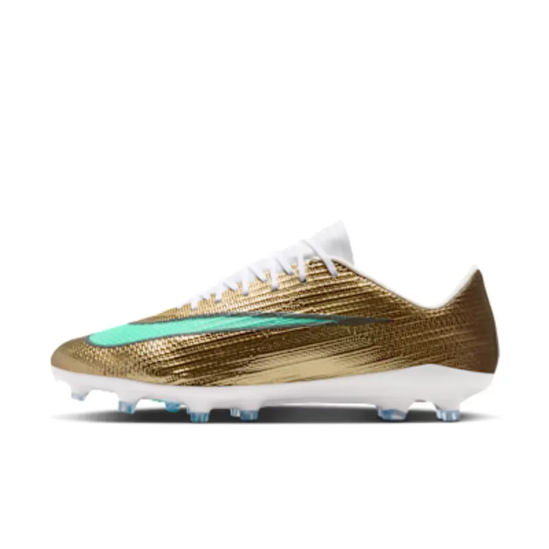 Nike Mercurial Superfly 11 Elite ‘Kylian Mbappé’ Firm-Ground Low-Top “Metallic Gold/Green Glow” (IV6172-701)