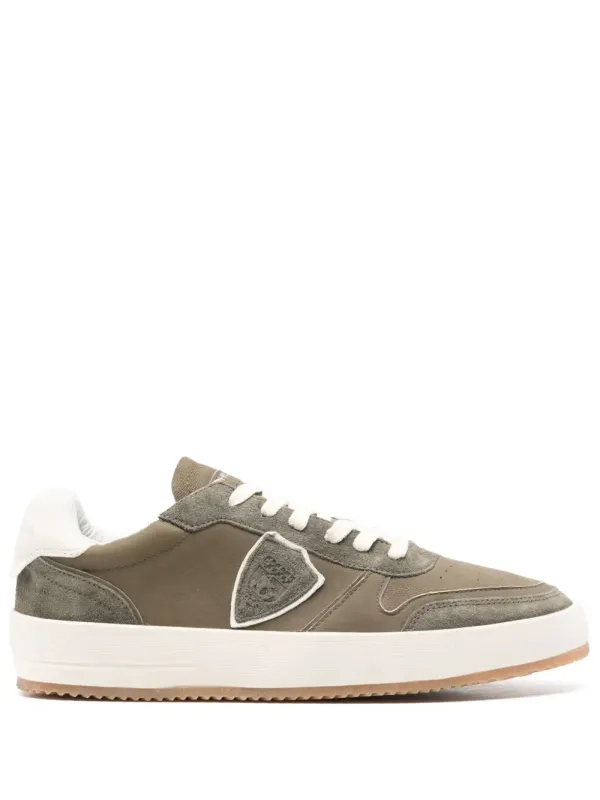Philippe Model Paris Nice sneakers with logo-patch – Green (VNLUWX01)