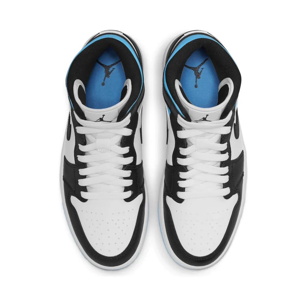 Air Jordan 1 Mid Royal Black (BQ6472-102)