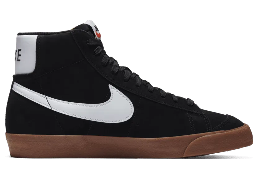 Nike Blazer Mid 77 Suede ‘Black Gum’ Black/Gum Medium Brown/Black/White (CI1172-003)