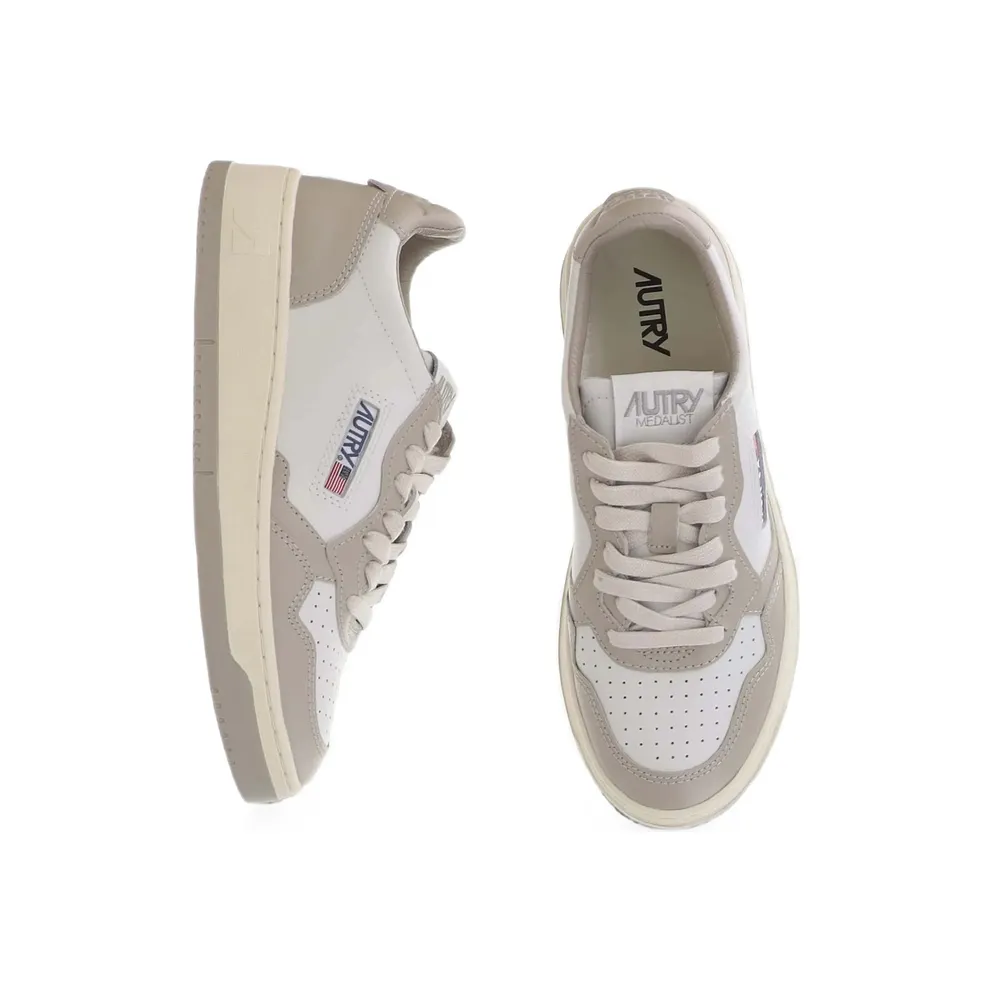 Autry Medalist Low-top “White/Neutrals” (AULW WB67)