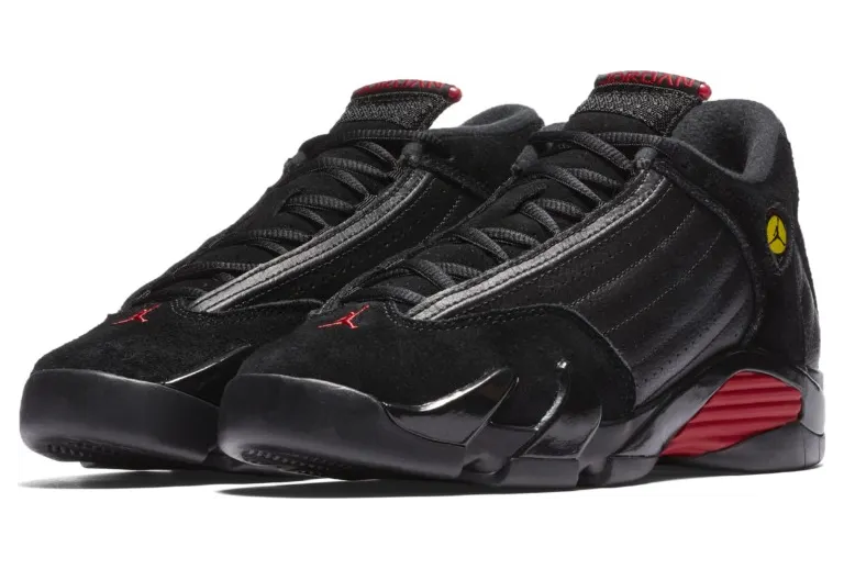 Air Jordan 14 Retro GS Black Varsity Red (487524-003)
