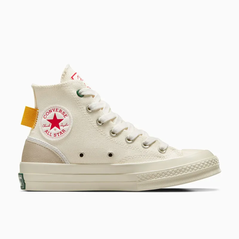 Converse Chuck 70 Egret/Red/Yellow
