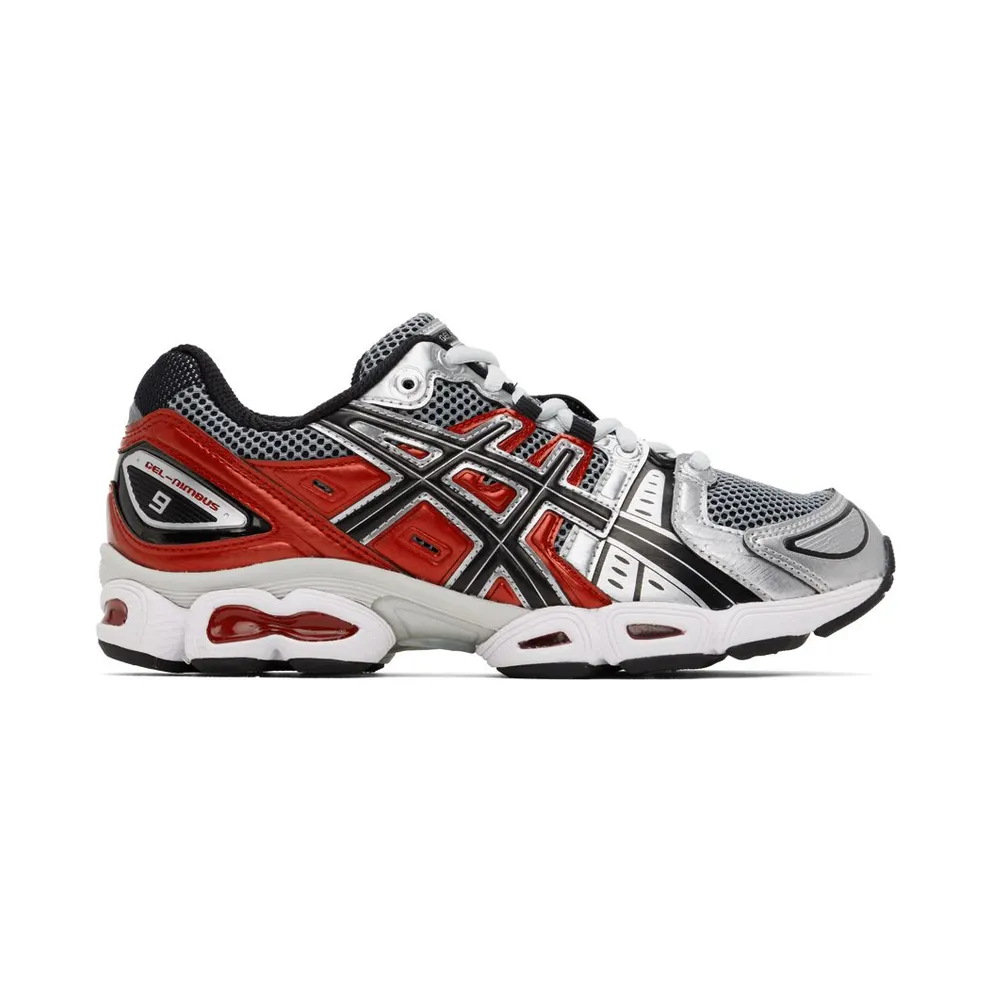 Asics Gel-Nimbus 9 Pure Silver / Classic Red (1201A424-020)