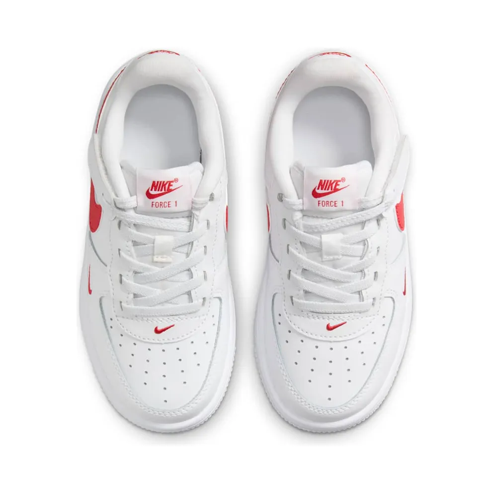 Nike Force 1 Low EasyOn PS “White / University Red” (HM9652-101)