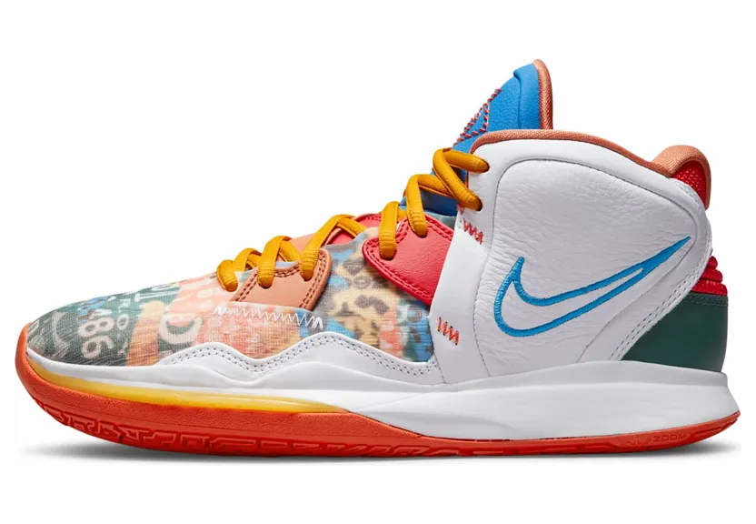 Nike Kyrie Infinityen White “”White/University Red/University Gold/Light Photo Blue”” (CZ0204100)