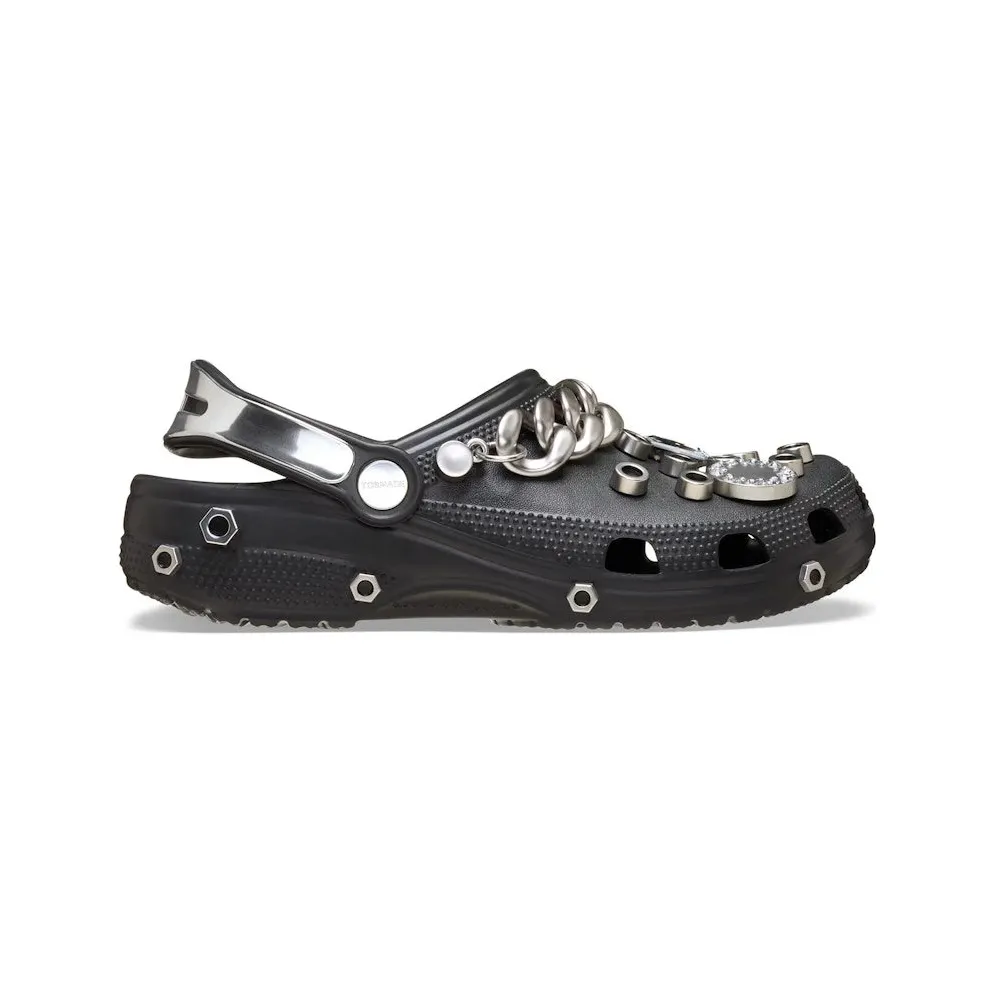 Crocs Classic Clog Louane Black Metallic Silver (211426-0C4)