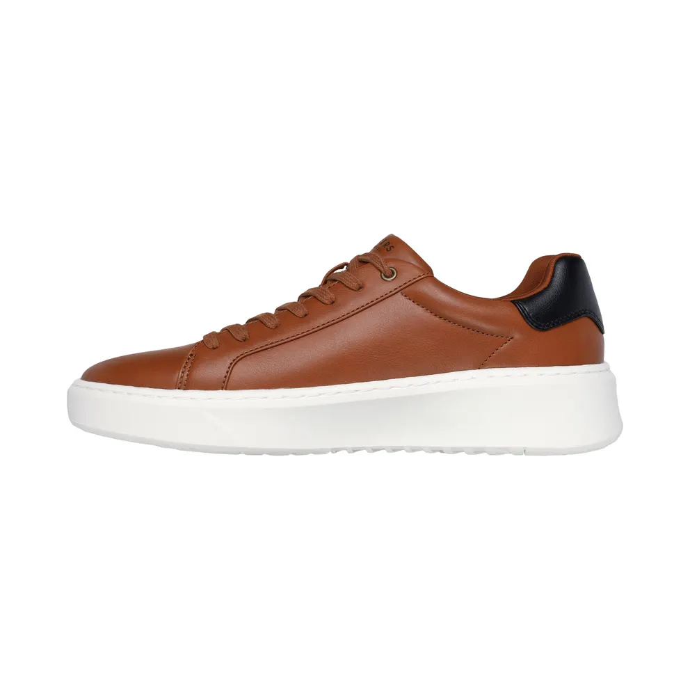 Skechers Court Break – Suit Sneaker – Cognac – “Brown” (183175 COG)