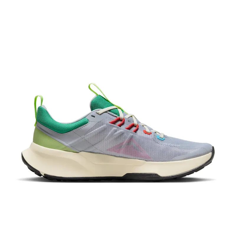 Nike Juniper Trail 2 Wolf Grey Pink Spell Stadium Green Volt (DM0822-004)