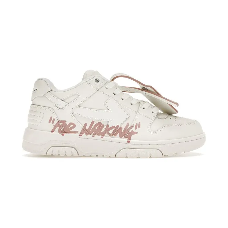 OFF-WHITE Out Of Office Low For Walking White Pink (OWIA259C99LEA0110130)