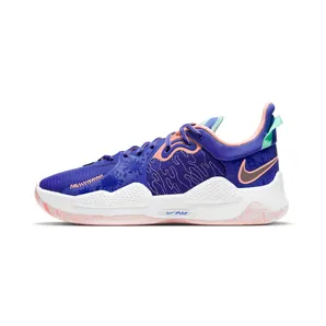 Nike PG 5 “Lapis / Crimson Bliss / Barely Green / Blue Void” (CW3143-400)