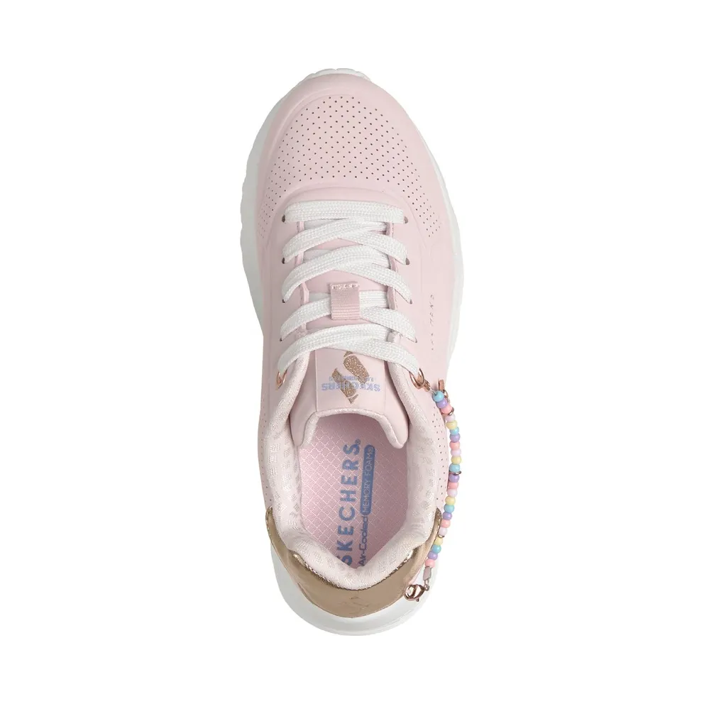 Skechers Uno Lite “Charming Lite Sneaker Light Pink” (310423LLPMT)